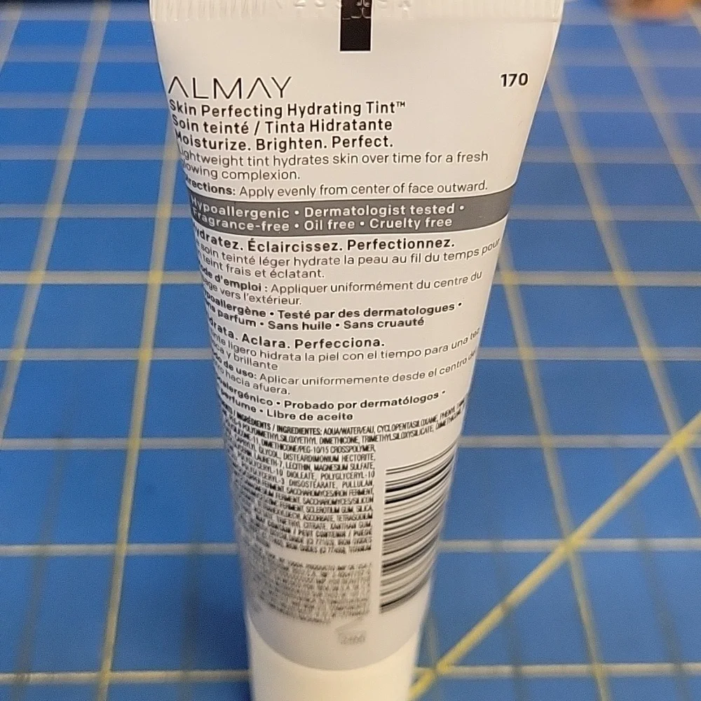 Almay Skin Perfecting Hydrating Tint - 170 Mocha New Tube 28ml